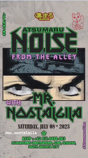 ATSUMARU JAKARTA - NOISE FROM THE ALLEY