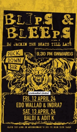 DUCK DOWN JAKARTA - BLIPS & BLEEPS