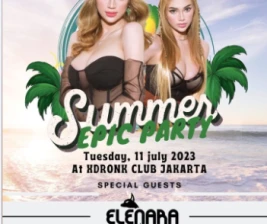 XDRONK JAKARTA  SUMMER EPIC PARTY