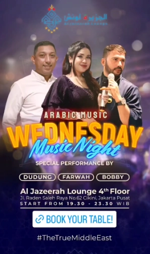 AL JAZEERAH LOUNGE JAKARTA - WEDNESDAY MUSIC NIGHT