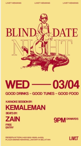 LIVET KEMANG - BLIND DATE NIGHT