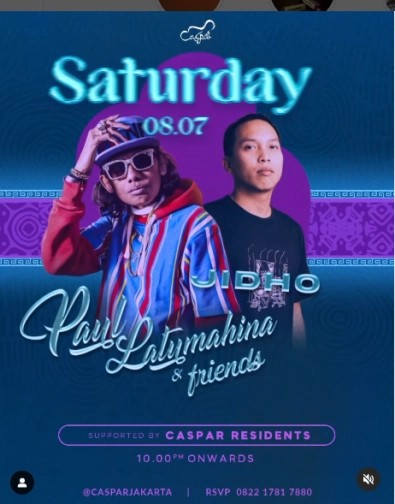 CASPAR JAKARTA - SATURDAY