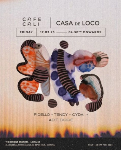 CAFE CALIFORNIA JAKARTA - CASA DE LOCO