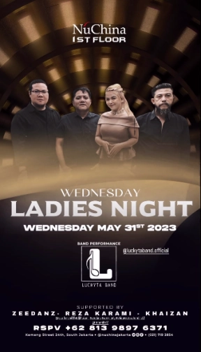 NU CHINA JAKARTA - WEDNESDAY LADIES NIGHT