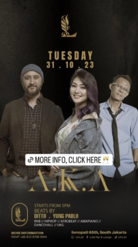 LUFRE BAR & LOUNGE SENOPATI - TUESDAY