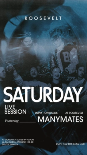 ROOSEVELT JAKARTA - SATURDAY LIVE SESSION