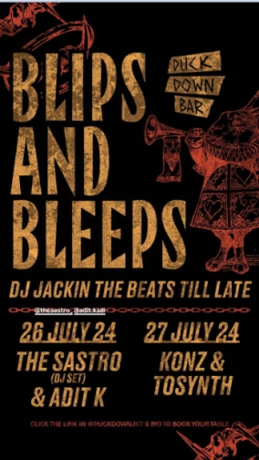 DUCK DOWN JAKARTA - BLIPS & BLEEPS