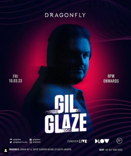 DRAGON FLY JAKARTA - GIL GLAZE