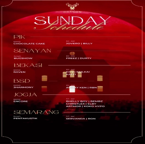 GOLD DRAGON BEKASI - SUNDAY