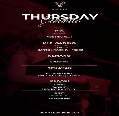 GOLD DRAGON KEMANG - THURSDAY