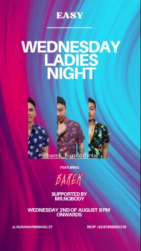 EASY JAKARTA - WEDNESDAY LADIES NIGHT