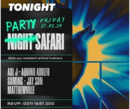 ZOO SCBD  PARTY SAFARI