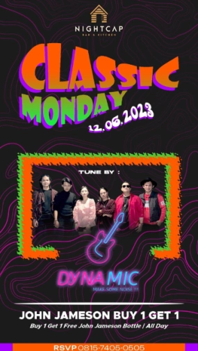 NIGHTCAP JAKARTA - CLASSIC MONDAY 