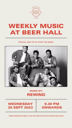 BEER HALL JAKARTA - WEDNESDAY