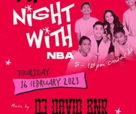 FOYA JAKARTA  THURSDAY NIGHT WITH NBA