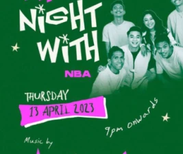 FOYA JAKARTA  THURSDAY NIGHT WITH NBA