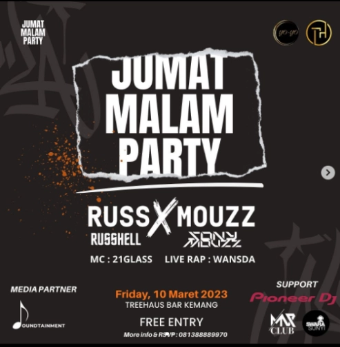 TREEHAUS JAKARTA - JUMAT MALAM PARTY