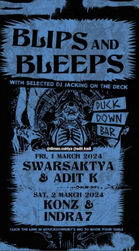 DUCK DOWN JAKARTA - BLIPS & BLEEPS