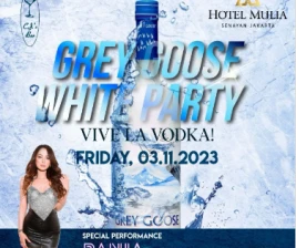 CJS BAR JAKARTA  GREY GOOSE WHITE PARTY