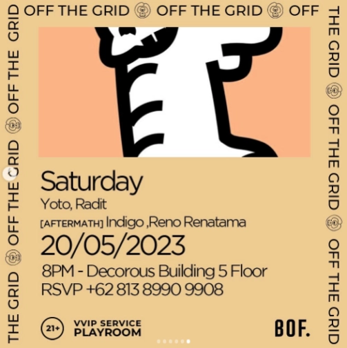 BACKROOM ON FIFTH JAKARTA - OFF THE GRID