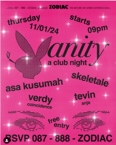 ZODIAC JAKATA - VANITY : A CLUB NIGHT