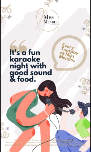 MISS MENDES RESTO JAKARTA - KARAOKE NIGHT