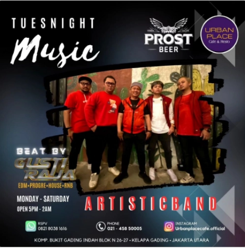 URBAN PLACE JAKARTA - TUESNIGHT MUSIC