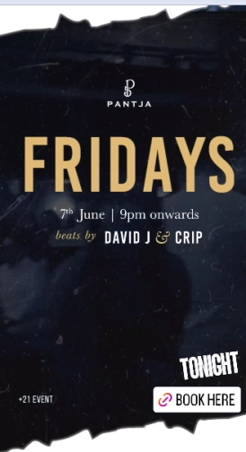 PANTJA JAKARTA - FRIDAYS