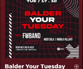 ODIN JAKARTA  BALDER YOUR TUESDAY