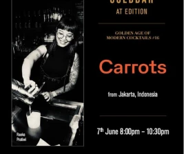 CARROTS BAR SCBD JAKARTA  GOLD BAR AT EDITION