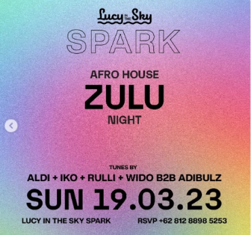 LUCY IN THE SKY SPARK - ZULU NIGHT