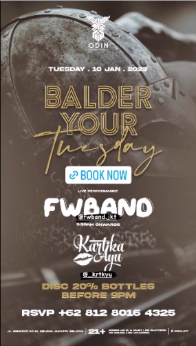 ODIN JAKARTA - BALDER YOUR TUESDAY