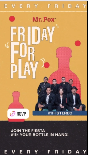 MR FOX JAKARTA - FRIDAY FOR PLAY