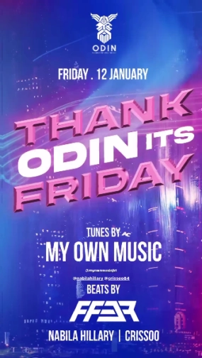 ODIN JAKARTA - THANK ODIN ITS FRIDAY