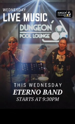 DUNGEON POOL LOUNGE JAKARTA - WEDNESDAY LIVE MUSIC