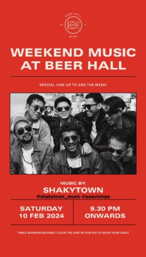 BEER HALL JAKARTA - SATURDAY