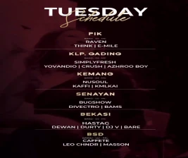 GOLD DRAGON SENAYAN  TUESDAY