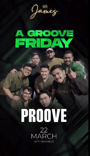 MR JAMES JAKARTA - A GROOVE FRIDAY