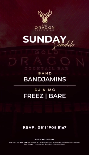 GOLD DRAGON CENTRAL PARK - SUNDAY<br>