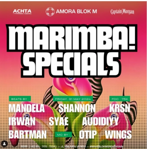 AMORA BLOK M JAKARTA - MARIMBA! SPECIALS