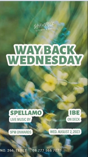 SHAMROCK JAKARTA - WAY BACK WEDNESDAY