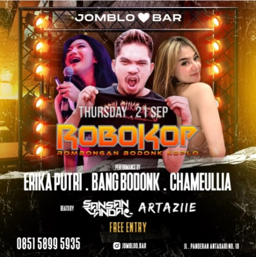 JOMBLOO BAR CILANDAK - ROBOKOP