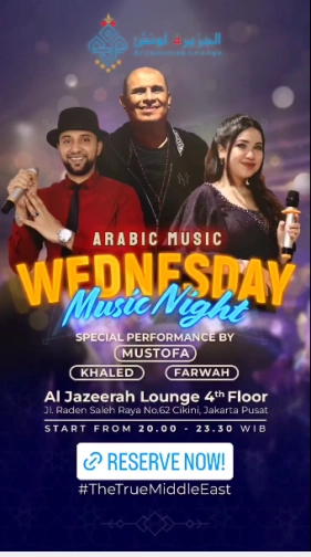 AL JAZEERAH LOUNGE JAKARTA - WEDNESDAY MUSIC NIGHT