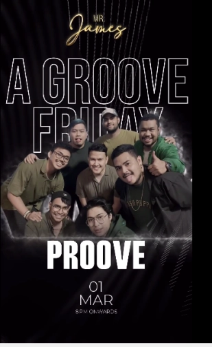 MR JAMES JAKARTA - A GROOVE FRIDAY