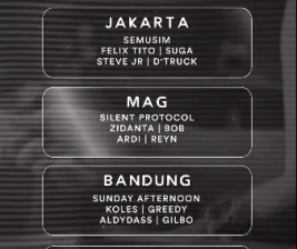 W SUPERCLUB MAG JAKARTA  SUNDAY