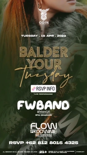 ODIN JAKARTA - BALDER YOUR TUESDAY