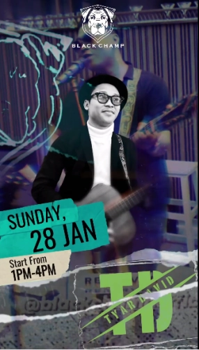 BLACK CHAMP JAKARTA - SUNDAY AFTERNOON LIVE MUSIC