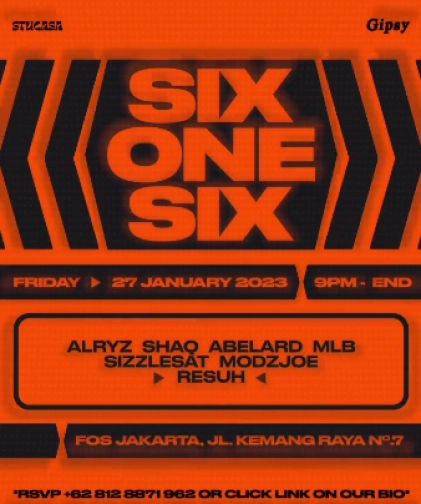 FOS JAKARTA - SIX ONE SIX