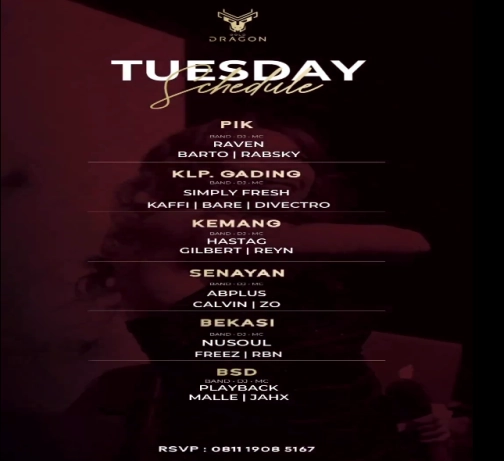 GOLD DRAGON KEMANG - TUESDAY