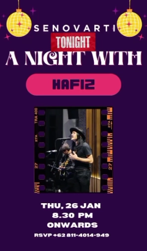 SENOVARTI JAKARTA - A NIGHT WITH HAFIZ